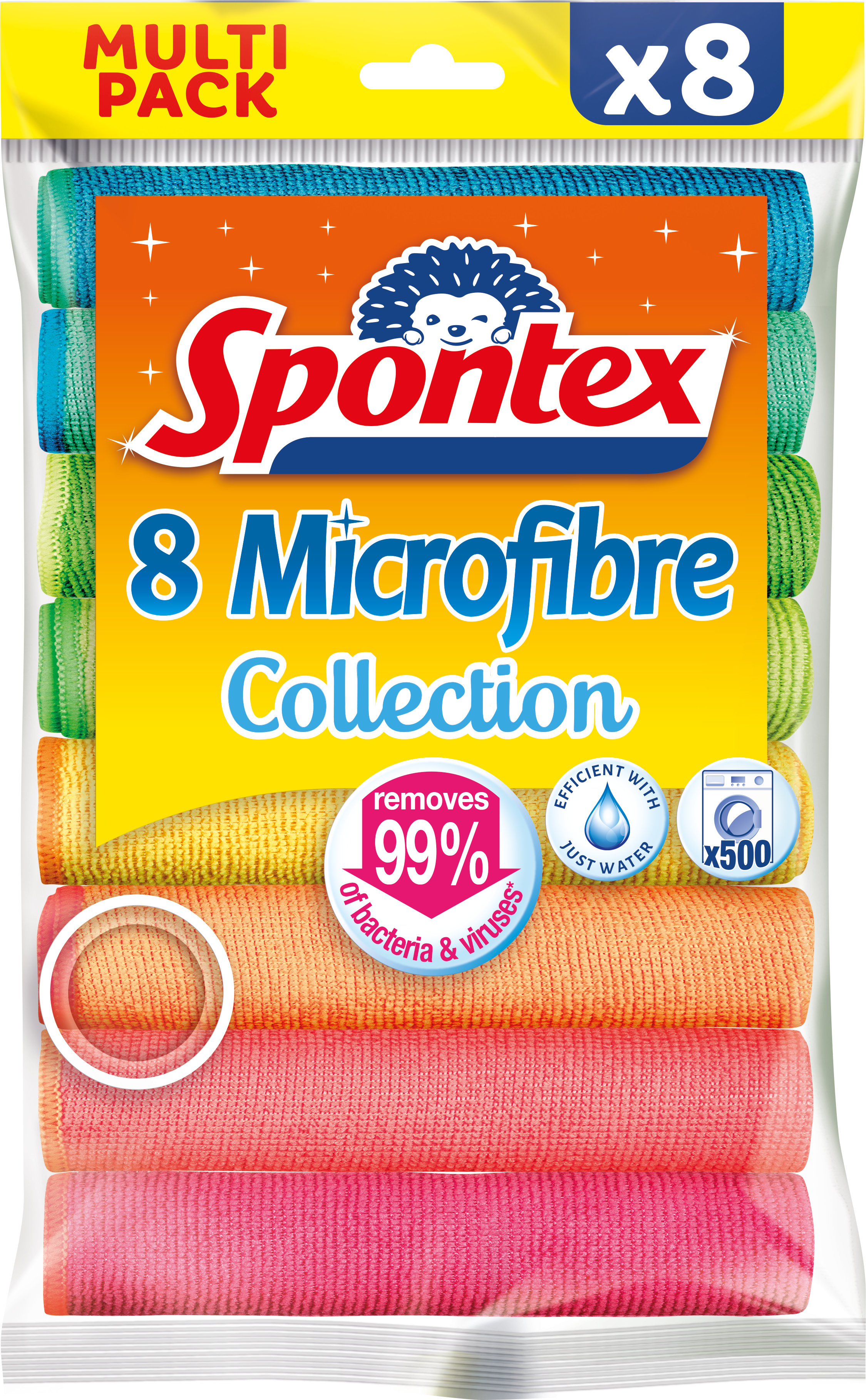 BAYETAS MICROFIBRAS PACK 8
