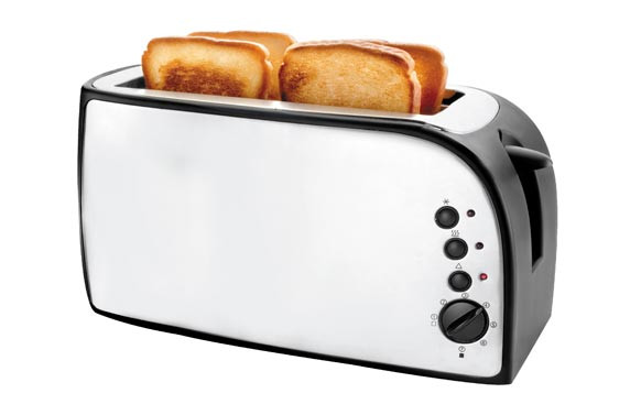 TOSTADOR INOXIDABLE DOBLE RANURA LARGA
