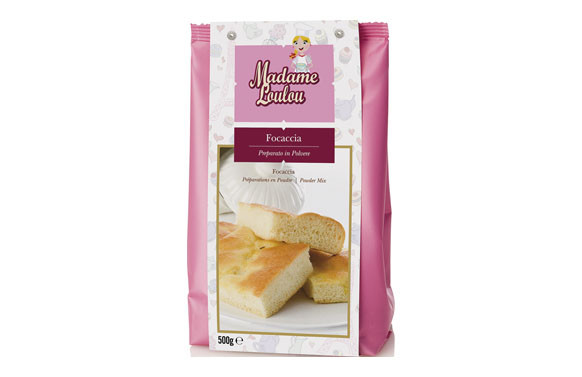 PREPARADO SIN GLUTEN 500GR LOULOU FOCACCIA