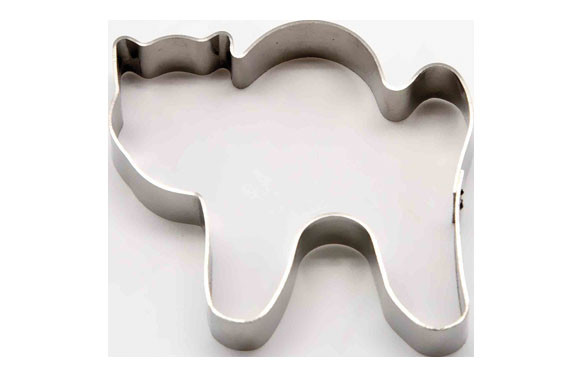 CORTADOR METAL GALLETAS/FONDANT GATO