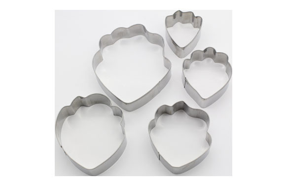 CORTADOR METAL GALLETAS/FONDANT PEONIA