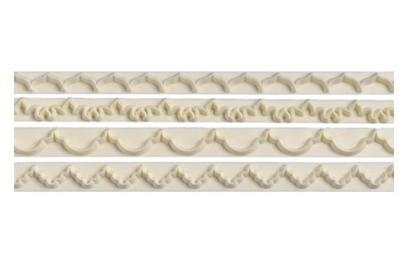 BORDES DECORATIVOS ABS N.1 - 4U ROCOCO