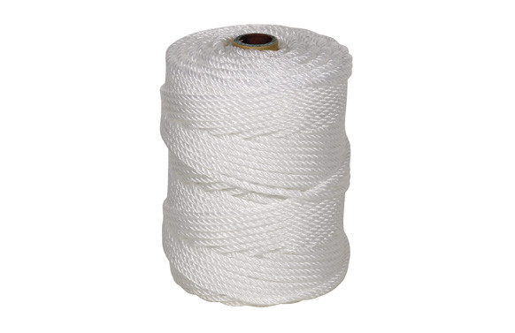 CUERDA PE CABLEADA 4C 5MM 100 MT BLANCO