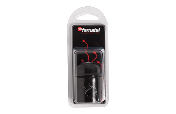 PORTALAMPARAS LISO E-27 NEGRO