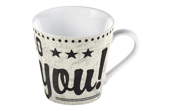 MUG FINE CHINA I DO LOVE YOU BLANCO