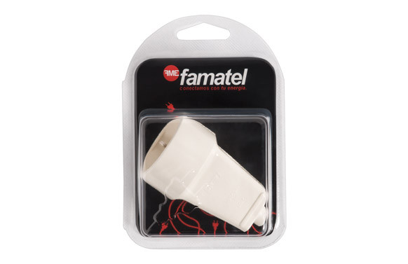 BASE MOVIL 10/16A BLANCO