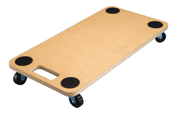 BASE RODANTE RECTANGULAR 30X60 CM HASTA 120KG