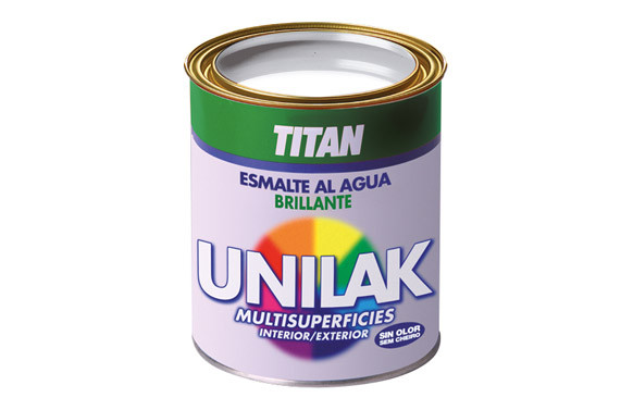 ESMALTE UNILAK BRILLANTE 750 ML NEGRO BRILLO