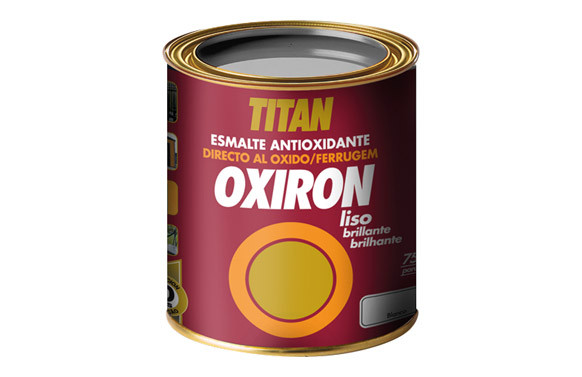 ESMALTE LISO OXIRON 750 ML GRIS METALIZADO