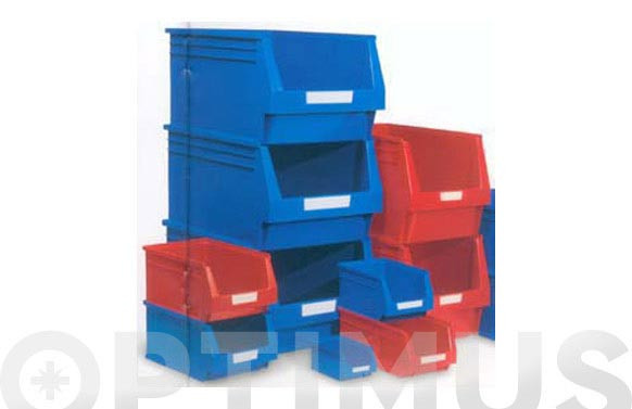 GAVETA APILABLE PLASTICO N.59 AZUL 500 X 303 X 300 MM. 34 LITROS
