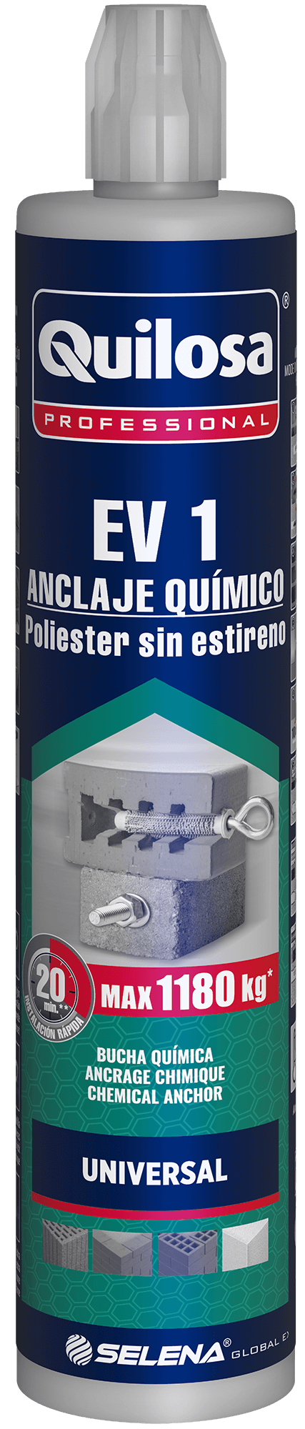TACO QUIMICO SIN ESTIRENO 280 ML