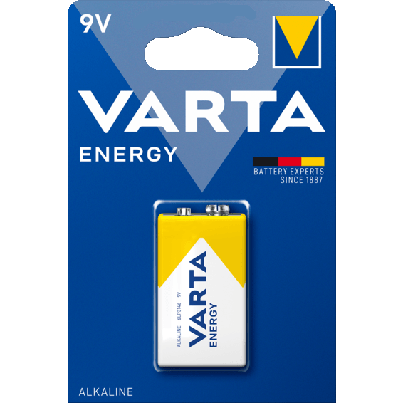 PILA ALCALINA ENERGY 6LR61 BL.1 9V