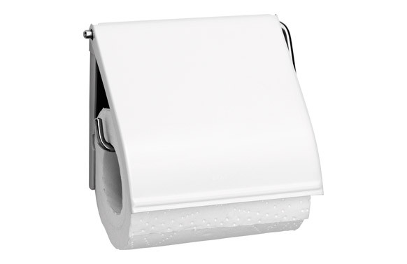 PORTARROLLO WC BLANCO