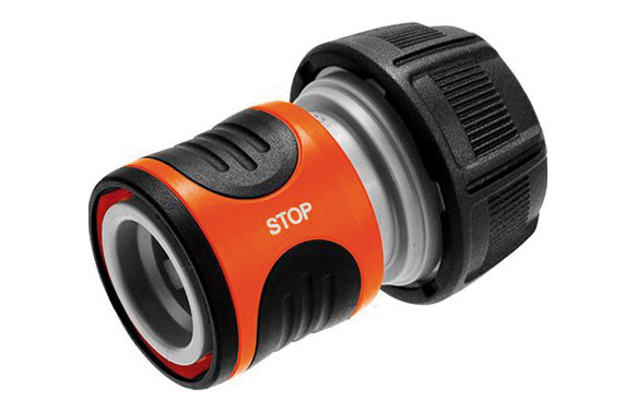 CONECTOR STOP MANGUERA Ø INT. DE 19 MM.