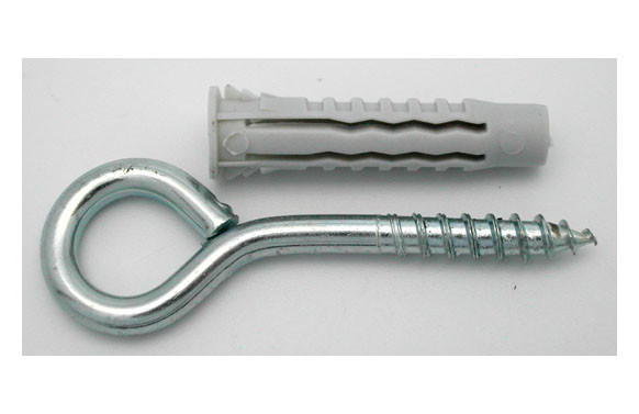 TACO NYLON + HEMBRILLA CERRADA Ø5MM-17X60 MM