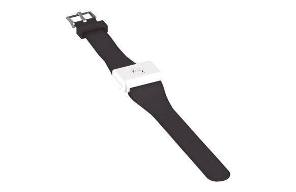 PULSERA SILICONA ANTIMOSQUITOS A BATERIA L44 NEGRA