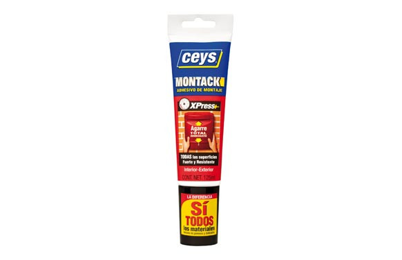 ADHESIVO MONTAJE MONTACK EXPRESS 125ML