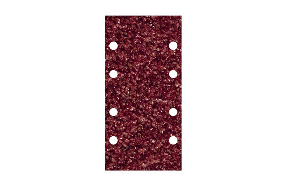 LIJA ADHERENTE MADERA METAL GR 40  10 UDS 93 X 185  MM 8 AGUJEROS