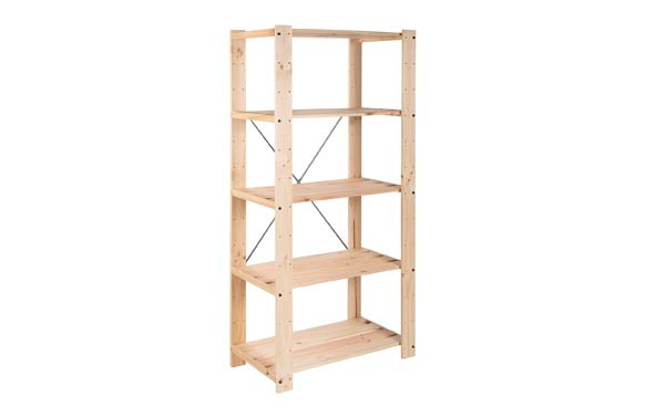 ESTANTERIA PINO REFORZADA 174,2X76,7X43 CM