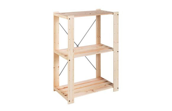 ESTANTERIA PINO REFORZADA 111X76,7X43 CM