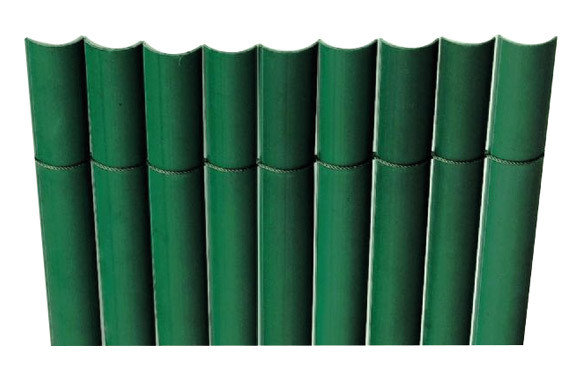 CAÑIZO SINTETICO PVC MEDIA CAÑA PLASTICANE 1,0 X 3 MT VERDE