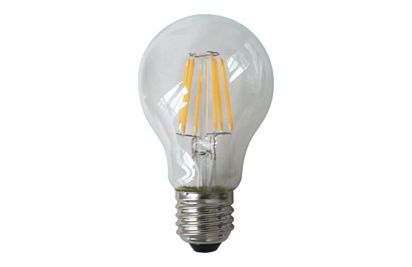 LAMPARA SFERICA FILAMENTO LED 4W 380LM E27 LUZ CALIDA