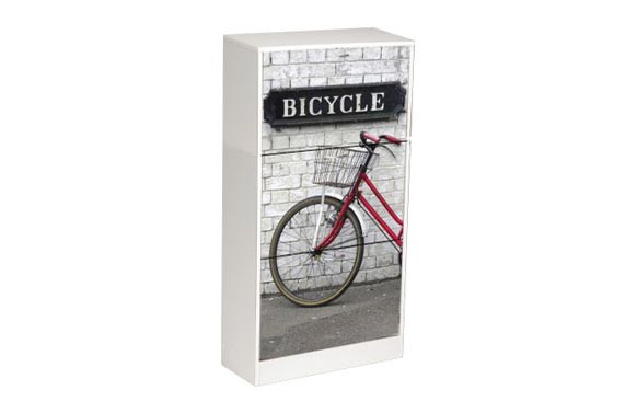 ZAPATERO DECORADO BICICLETA