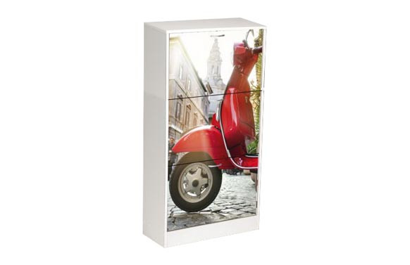 ZAPATERO DECORADO MOTO