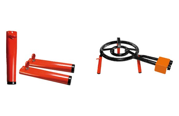 PATAS SOBREMESA PARA PAELLERO SET 3U