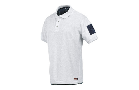 POLO M/CORTA MIMETIZADO BLANCO T.L