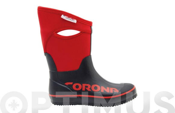 BOTA GOMA Y NEOPRENO BLACK T.41