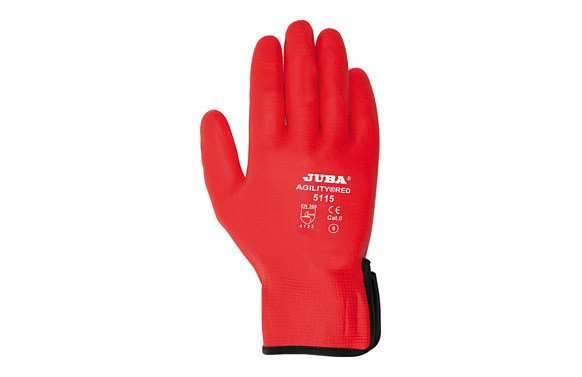 GUANTE NITRILO FOAM AGILITY DOTS T-6