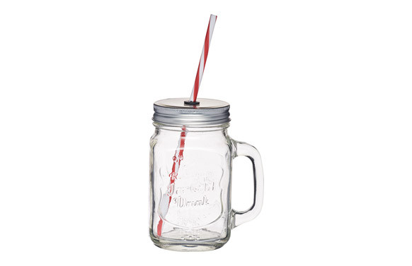 JARRA CON PAJITA HOME MADE A0578-450ML