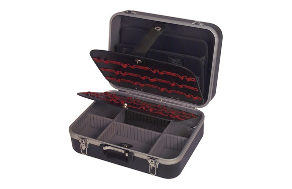 MALETA HERRAMIENTAS CON TROLLEY 460X330X185 MM