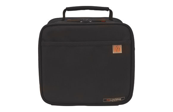 BOLSA PORTA ALIMENTOS CLASSIC NEGRA +2 CONTENEDORES