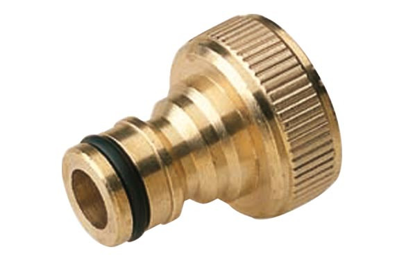 ADAPTADOR LATON ROSCA HEMBRA ¾\" CONEXION RAPIDA