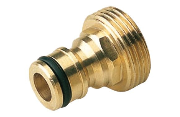 ADAPTADOR LATON ROSCA MACHO ¾\" CONEXION RAPIDA