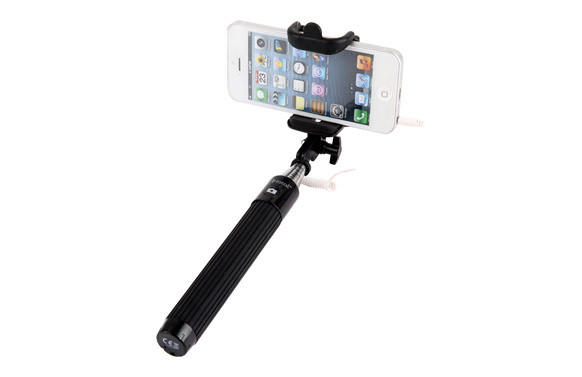 PALO MINI EXTENSIBLE SELFIE AUTOMATICO 20,5-90CM NEGRO