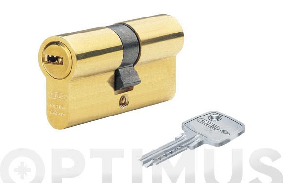 CILINDRO D6 LATON LLAVE PUNTOS 40-40