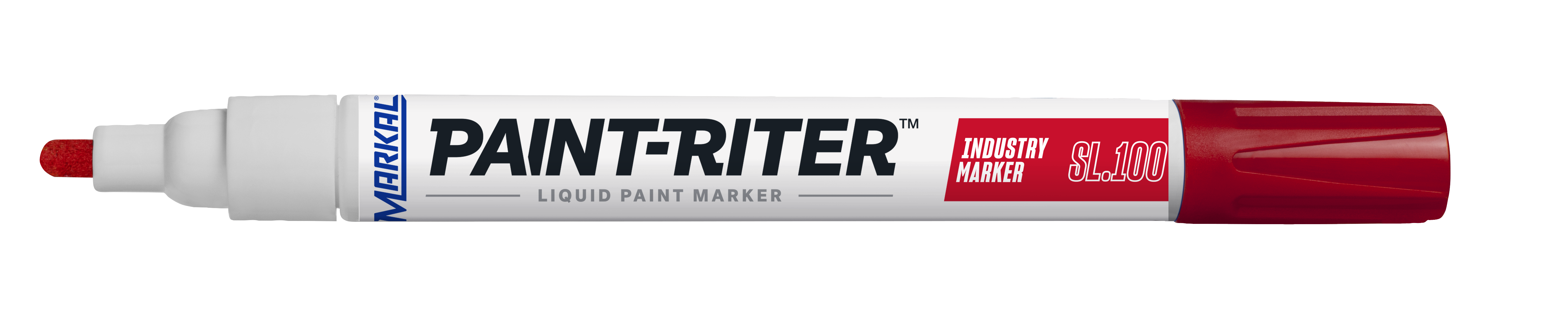 ROTULADOR PERMANENTE DE PINTURA SL-100 ROJO