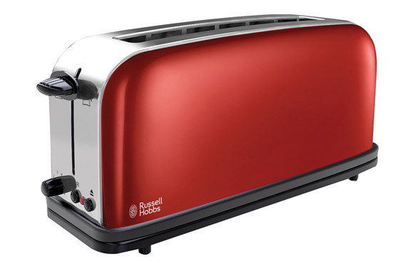 TOSTADOR UNA RANURA LARGA ROJO-1000W