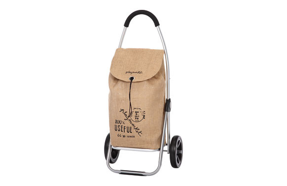 CARRO COMPRA 2R. GO TWO SACO MARRON