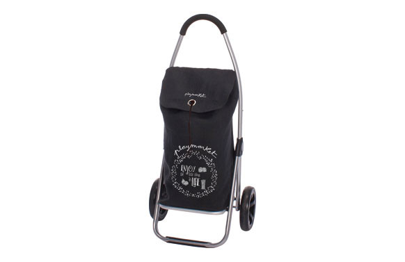 CARRO COMPRA 2R. GO TWO SACO GRIS