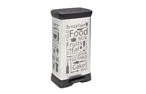CUBO PEDAL DECORADO COZINHA-50 L