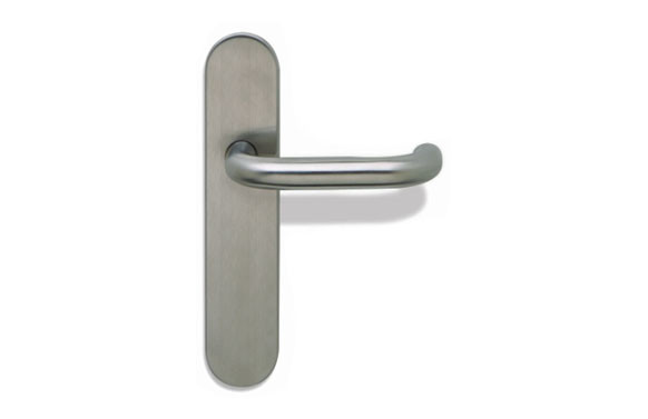 MANILLA PLACA \"U\" INOX 304 HELIO 215X45 MM