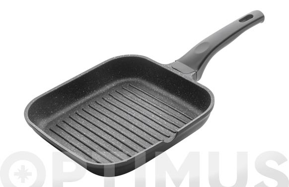 GRILL RAYADO ECO PIEDRA 28X28CM