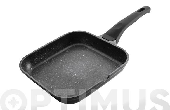 GRILL LISO ECO PIEDRA 28X28CM