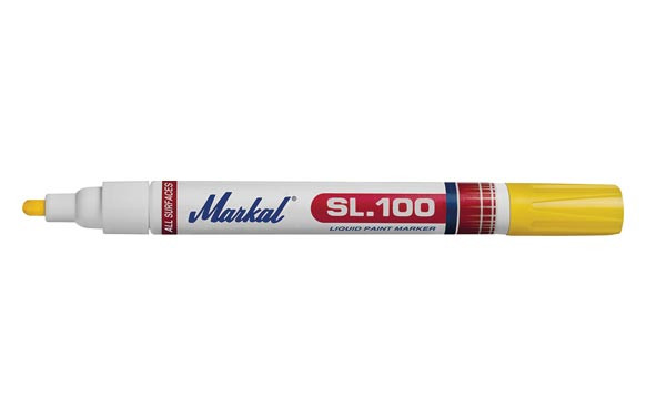 ROTULADOR PERMANENTE DE PINTURA SL-100 AMARILLO
