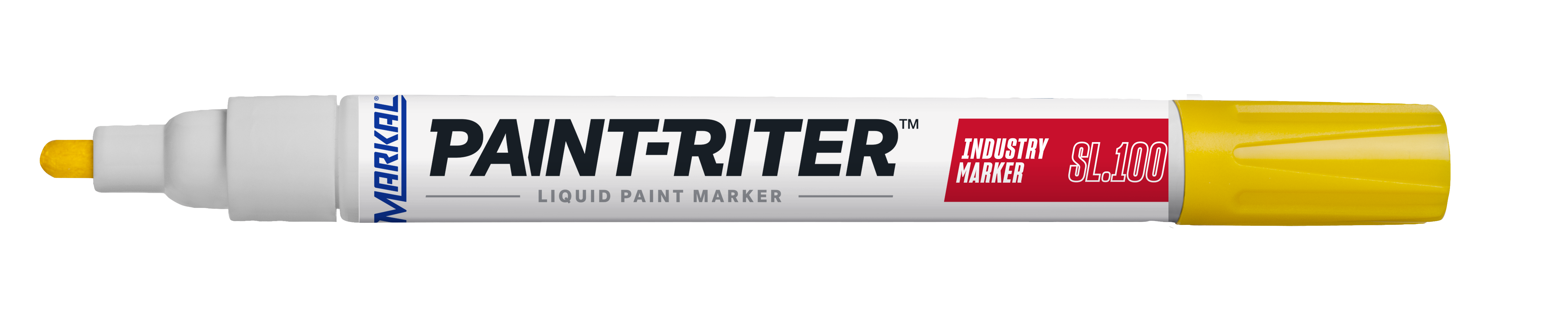 ROTULADOR PERMANENTE DE PINTURA SL-100 AMARILLO