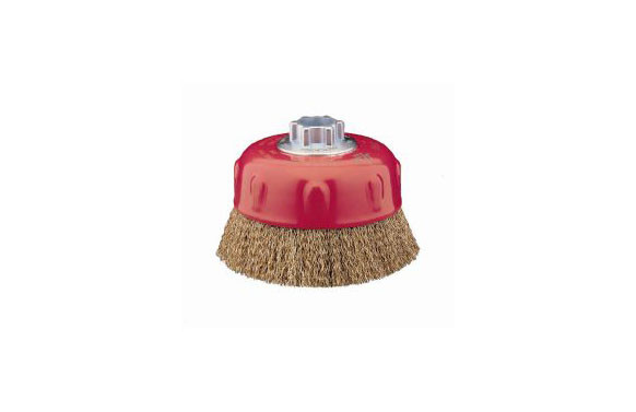 CEPILLO TAZA PUA ONDULADA LATONADA M14 Ø125/0,30